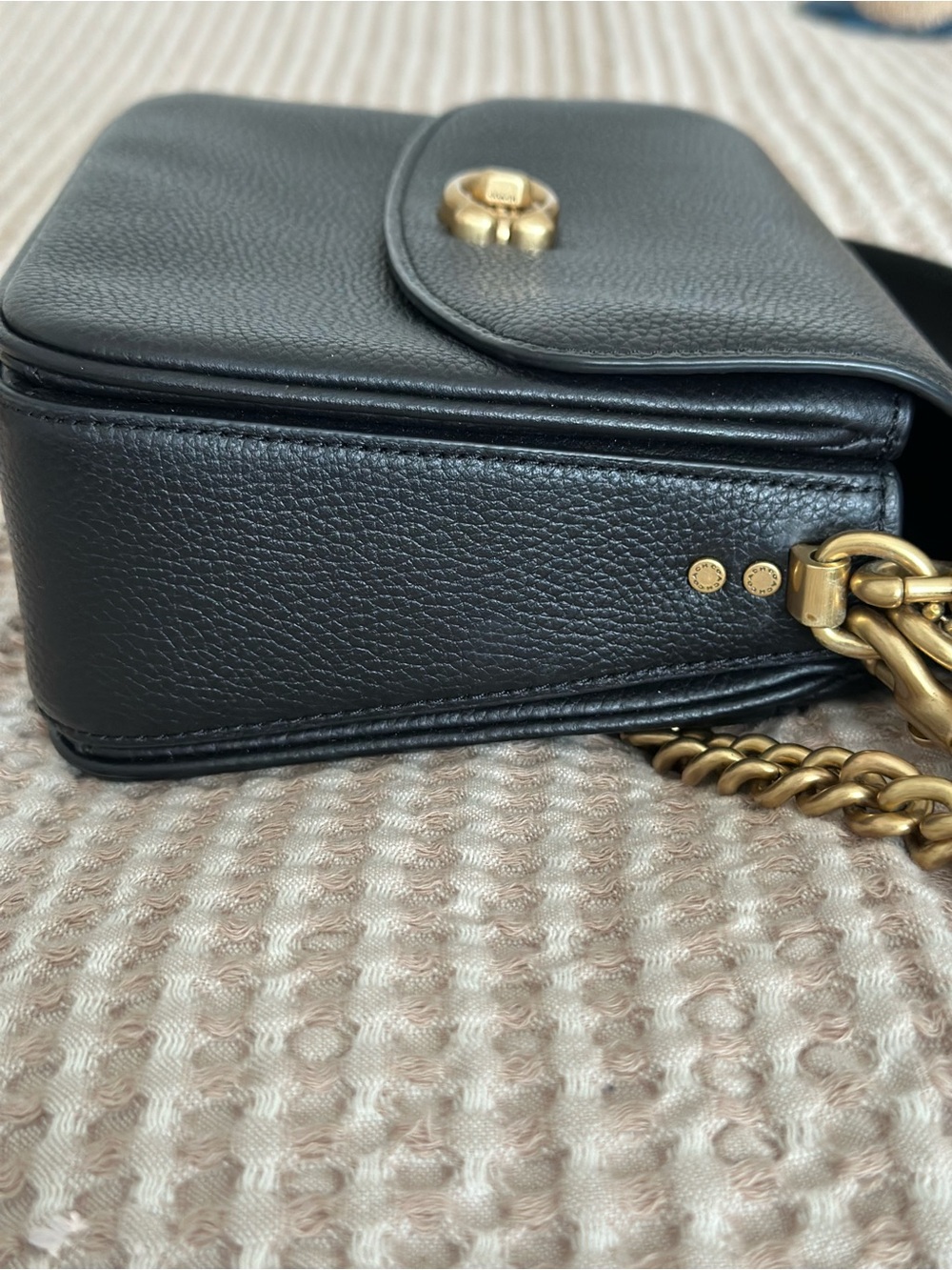 Coach handbag pebbled leather - Picture 4 of 14